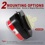 Agrieyes Halo Wireless Trailer Lights, 2 Mounting Options Magnetic Trailer Light - Image 2