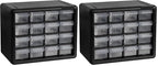 Akro-Mils 16-Drawer Plastic Drawer Storage Cabinet by Akro-Mils