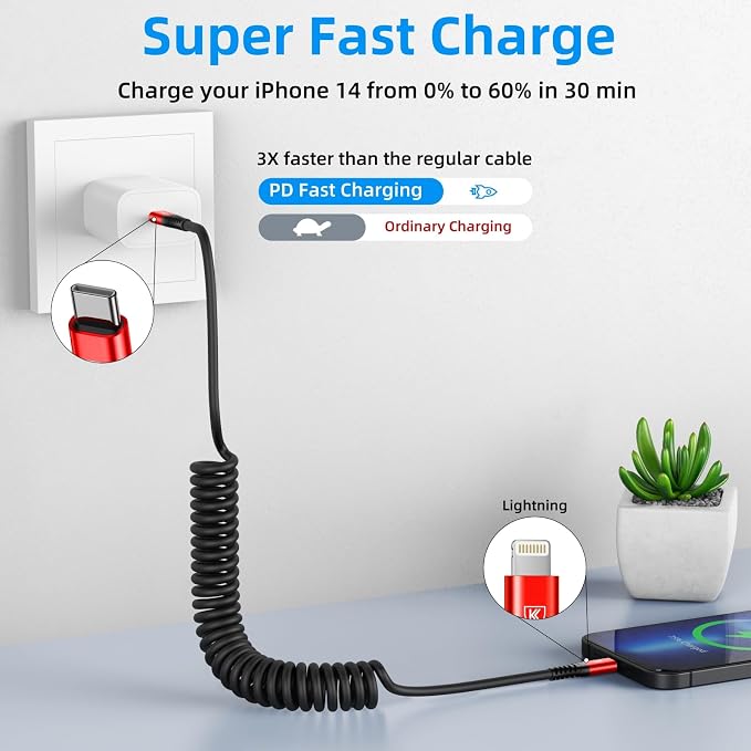 USB C to Lightning Cable - Image 2