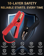MOSTOOL M6 4000A Flagship Car Jump Starter, 12V Professional Battery Pack - Image 4