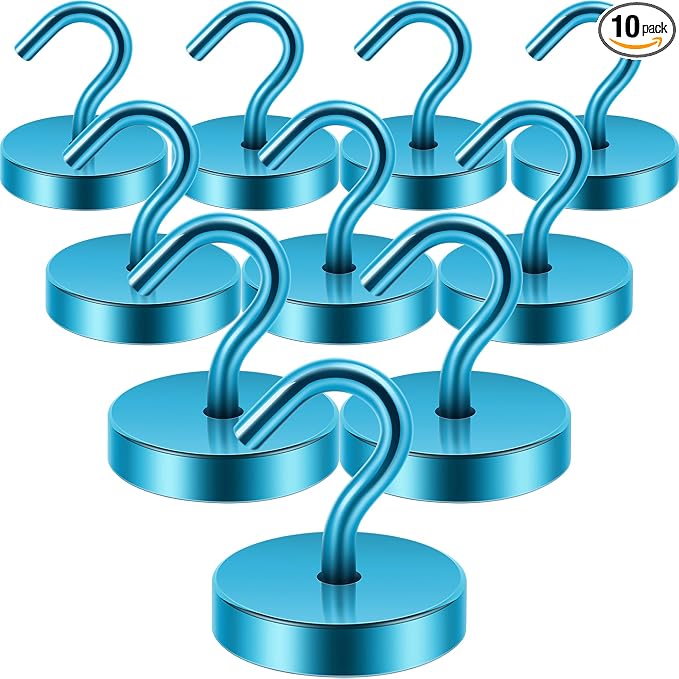 Neosmuk Magnetic Hooks, Cruise Ship Essentials, 120lb+ Heavy Duty Magnetic Hooks by Neosmuk