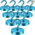 Neosmuk Magnetic Hooks, Cruise Ship Essentials, 120lb+ Heavy Duty Magnetic Hooks by Neosmuk