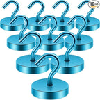 Neosmuk Magnetic Hooks, Cruise Ship Essentials, 120lb+ Heavy Duty Magnetic Hooks by Neosmuk