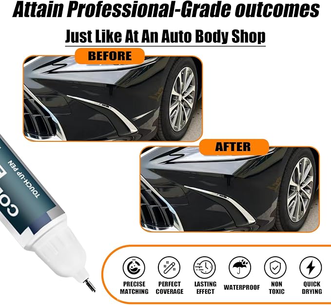 Caviar Touch Up Paint for Lexus, Car Paint Pen Scratch Repair Two-In-One Touch - Image 2