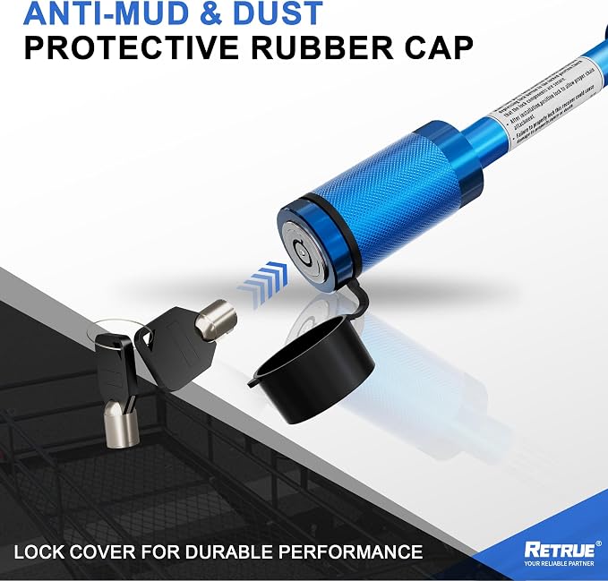 RETRUE Trailer Hitch Locks, 5/8" Locking Hitch Pin - Image 5