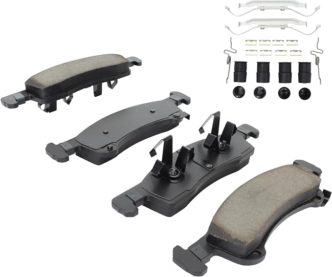 Premium Ceramic Front Brake Pads Compatible - Image 2