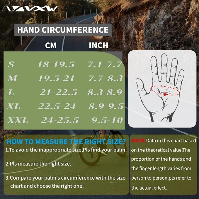 VXW High Protection Motorcycle Gloves - Image 6