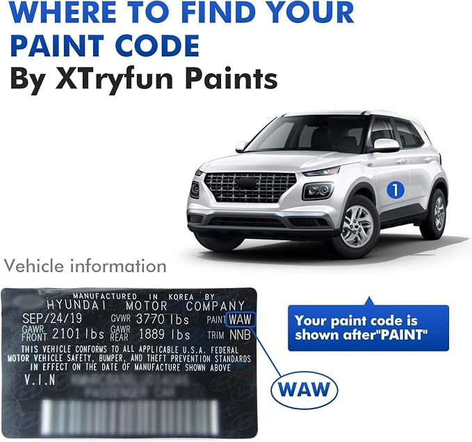 Black Noir Touch Up Paint Compatible - Image 7