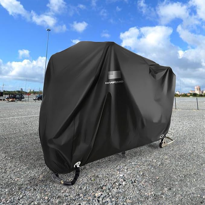 NEVERLAND Motorcycle Cover Waterproof Outdoor - Image 6