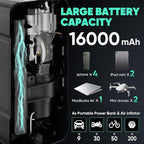 BY01 Tire Inflator Portable Air Compressor - Image 3