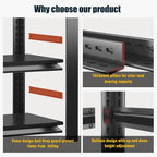 78" H, Metal Garage Shelving Heavy Duty 5-Tier Adjustable Storage Shelves Easy - Image 6