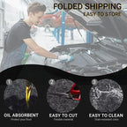 Oil Spill Garage Floor Mat, Heavy Duty 64" x 32" 8mm Thick Garage Mat - Image 4