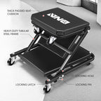 DNA MOTORING 36 Inches Folding 2 in 1 Rolling Z Creeper, Adjustable Roller - Image 2