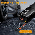 Tire Inflator Portable Air Compressor, Cordless Air Pump - Image 8