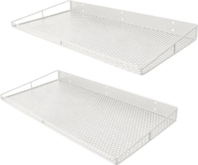 RedCall Heavy-Duty Wall Shelf, 2 Pack Garage Shelf, 23.5" x 12" Large Wall by RedCall
