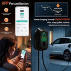 Level 2 EV Charger, 48 Amp 240V Hardwired Fast Charging, Smart WiFi Control - Image 4