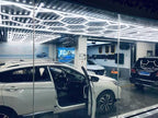 Car Detailing Led Garage Light, 15 Hexagonal Grid Systems Led Shop Lights - Image 5