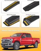 in-Channel Window Rain Guards Fit - Image 8
