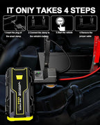 Car Jump Starter, 4000A Battery Jumper Starter Portable 12V, Car Battery Charger - Image 5