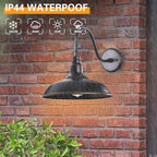 14in Outdoor Gooseneck Barn Light - Image 5