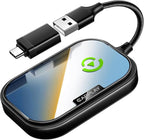 Wireless CarPlay Adapter for Apple iPhone, Converts Factory Wired CarPlay to by CarEaseWirelessCarPlay