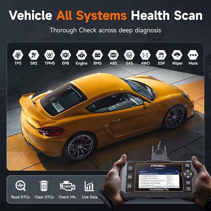 FOXWELL NT624 Elite OBD2 Scanner Upgraded from NT614Elite & NT604Elite Code - Image 3