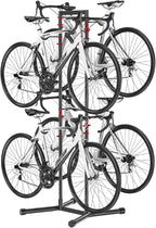 teraysun Indoor 4 Bike Storage Rack, Adjustable Arm Hook - Image 2