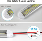 12v LED Interior Light Bar，CT CAPETRONIX 120LEDs 1500LM 8W DC 12 Volt led Strip - Image 3