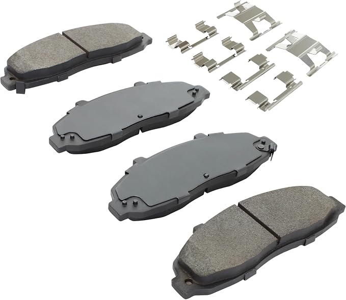 Premium Ceramic Front Brake Pads Compatible - Image 2