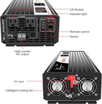 Xijia 3000W Pure Sine Wave Power Inverter DC24V to 110V 120V ac Converter 60HZ - Image 3