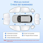 8pcs Car Window Shades for Mazda CX-5 2013-2016 Accessories, Windshield Side - Image 7