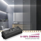 EMITEVER Dimmable Led Driver, 200W AC 110V-277V to DC 24V Transformer, 5-in-1 - Image 6