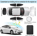 TINGLU Window Shades for Toyota Prius Hatchback 2016-2022 Accessories Car Side - Image 3