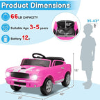 Winado 12V Licensed Shelby Electric Car - Image 6