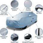 iCarCover Custom Car Cover for 1979-2004 Ford Mustang Waterproof All-Weather - Image 4