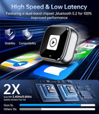 Wireless Carplay Adapter, 2025 Upgrade Mini USB Design - Image 8