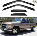 Window Visors Rain Guards for 1988-1999 Chevy/GMC C1500/ C2500/C3500/ K1500/ by YQAUTEC