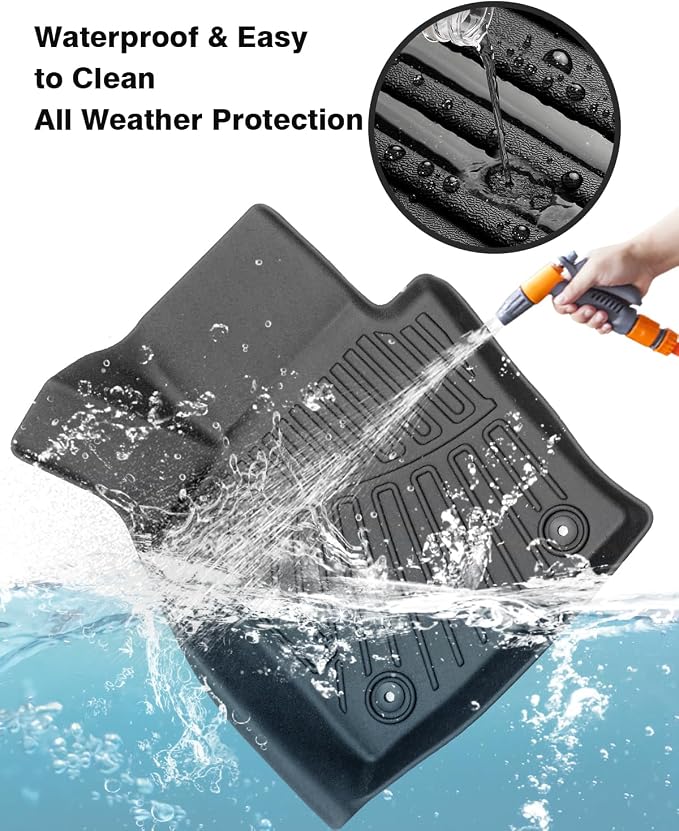Powerty Floor Mats for 2023 2024 2025 Mazda CX50 CX-50 Accessories All Weather - Image 3