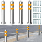 31.5 Inch Stainless Steel Bollard Post by Yaocom