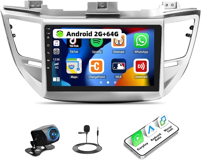 2G+64G 9 Inch Android Car Stereo by UNITOPSCI