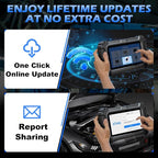 XTOOL D5 Car Code Reader and Reset Tool, Engine ABS SRS Transmission Car - Image 7