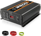 3500 Watt 12v Power Inverter for Vehicles car Truck RV Solar, dc 12v to 110v ac by TVNIKDPOWERINVERTER