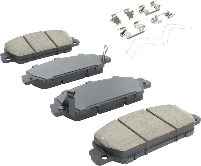 Premium Ceramic Front Brake Pads Compatible - Image 2