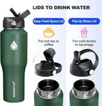 SENDESTAR 32oz Water Bottle Wide Mouth Stainless Steel Vacuum Insulated Double - Image 3