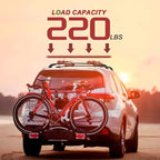 KINGGERI Lockable 220lbs Cross Bars Roof Racks Fit - Image 3