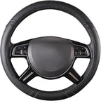 Car Pass Classical Leather Automotive Universal Steering Wheel Covers, - Image 2