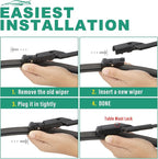 26" 22" 12" Windshield Wiper Blades Replacement - Image 7
