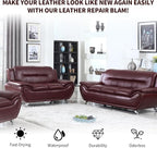 Maroon Leather Recoloring Balm - Image 7