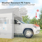 Carport 10x20 Ft, 120 LBS Heavy Duty Car Canopy, Portable Garage - Image 2
