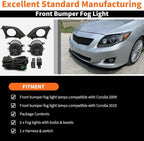 Fog Light Assembly Compatible - Image 2
